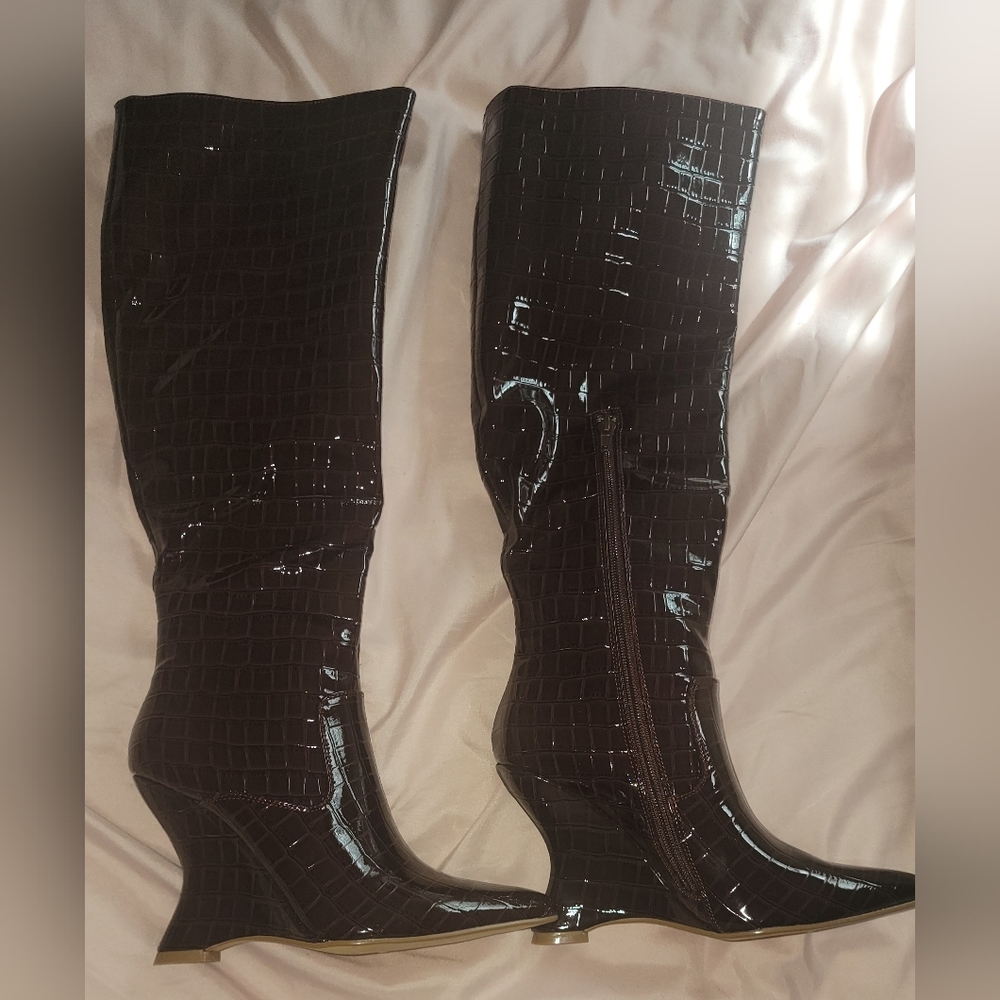 Knee high boots